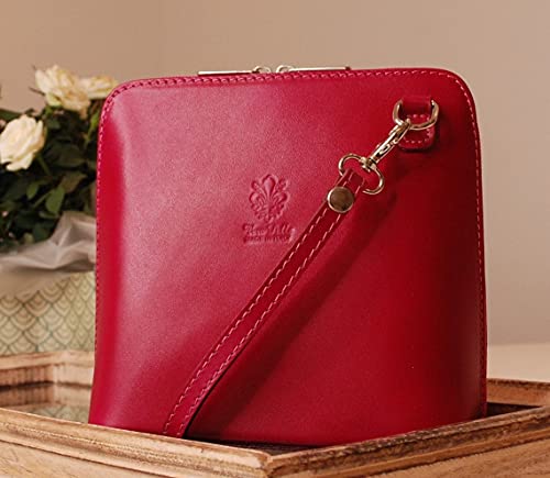 Woodland Leather Kleine Vera Pelle Echtleder Handtasche