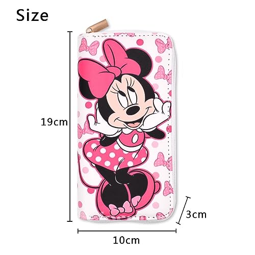 Women's Cartoon Long Wallet with Multiple Card Slots