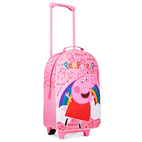 Peppa Pig Girls' Foldable Designer Trolley Suitcase
