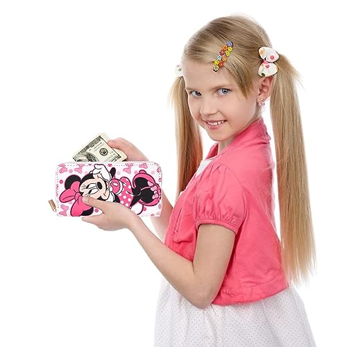 Women's Cartoon Long Wallet with Multiple Card Slots