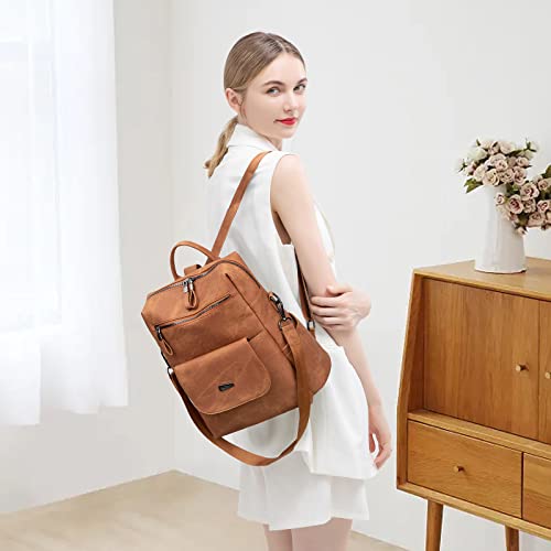Fashionable Leather Designer Handbag Backpack for Women