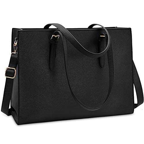NUBILY Large Leather Tote Bag for Women
