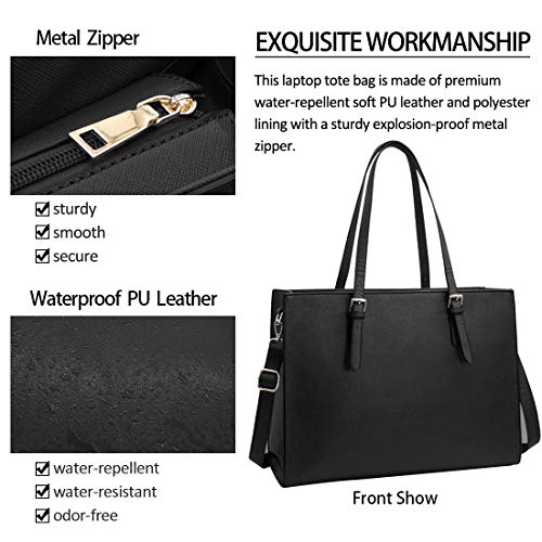 NUBILY Large Leather Tote Bag for Women