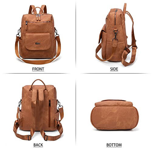 Fashionable Leather Designer Handbag Backpack for Women