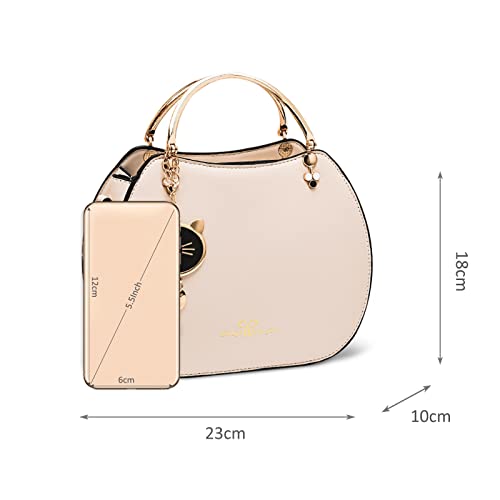 NICOLE & DORIS Ladies' Designer Round Crossbody Handbag