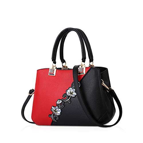 Fashionable Nicole & Doris Women's Handbags, Wine Red