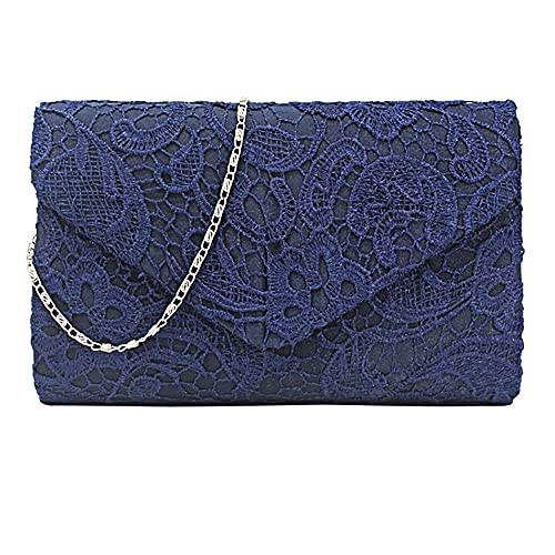 NANDEYIBI Floral Lace Envelope Clutch, Elegant Handbag