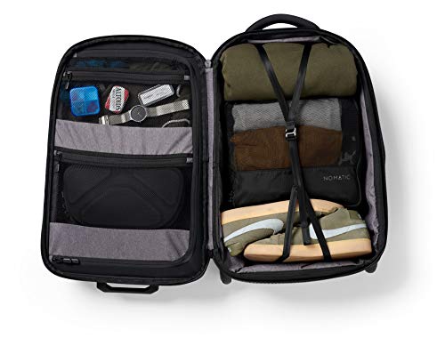 NOMATIC Navigator Carry-On 37L: Luxury Black Designer Handbag