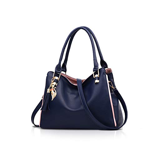 Designer Dark Blue Hobo Shoulder Bag for Women