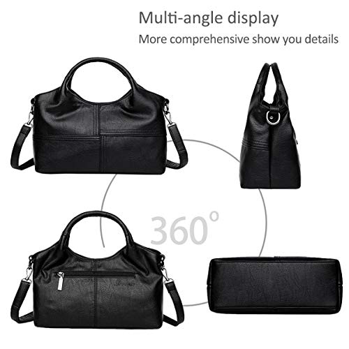 NICOLE & DORIS Damen Fashion Handbag - Black