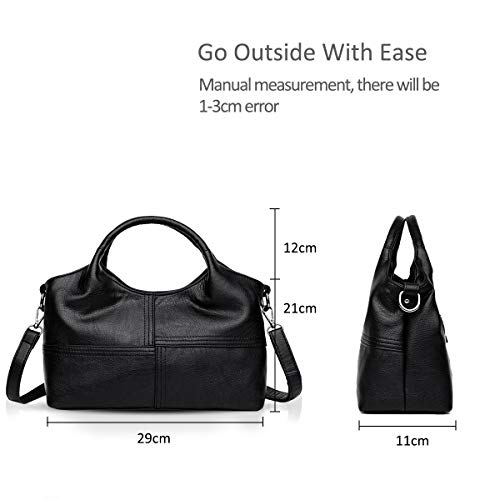 NICOLE & DORIS Damen Fashion Handbag - Black