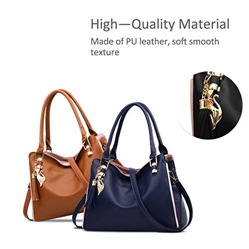 Designer Dark Blue Hobo Shoulder Bag for Women