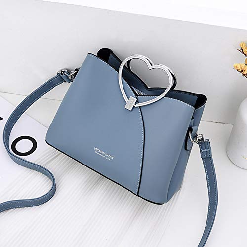 NICOLE & DORIS Women's Blue Crossbody Handbag