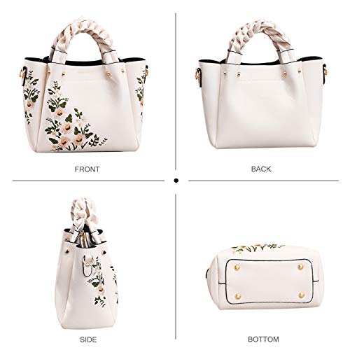 Lässig rosa Handtasche - Nicole & Doris, Kunstleder