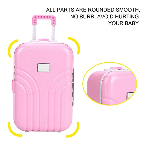 Pink Mini Travel Suitcase for Kids - Designer Handbag