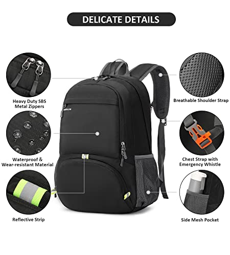 MRPLUM Ultralight Packable Backpack for Travel & Outdoor