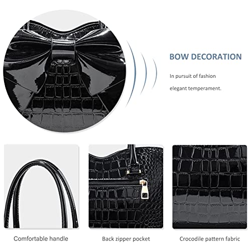 Pink Patent Leather Designer Handbags by NICOLE & DORIS