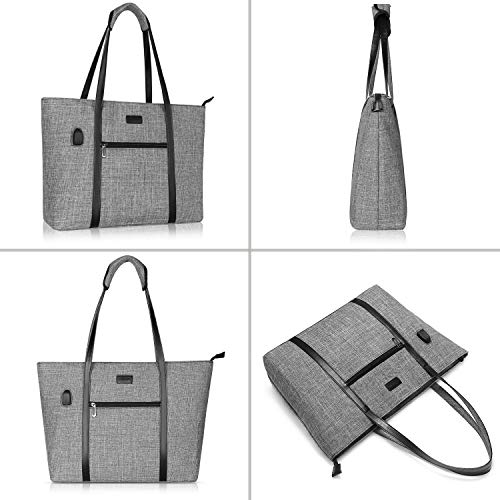 MOSISO Laptop Tote Bag for Women, MacBook Compatible