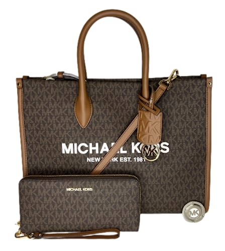 Michael Kors Mirella Logo Tote with Wallet & Purse Hook