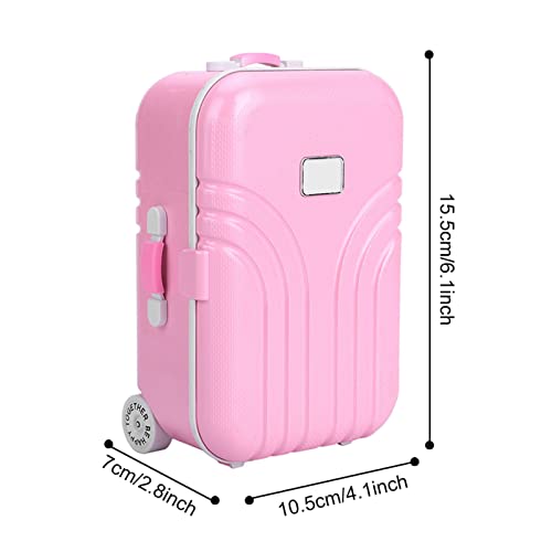 Pink Mini Travel Suitcase for Kids - Designer Handbag
