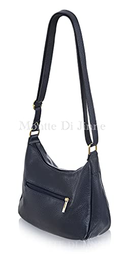 Soft Leather Italian Designer Cross Body Bag for Women (White)