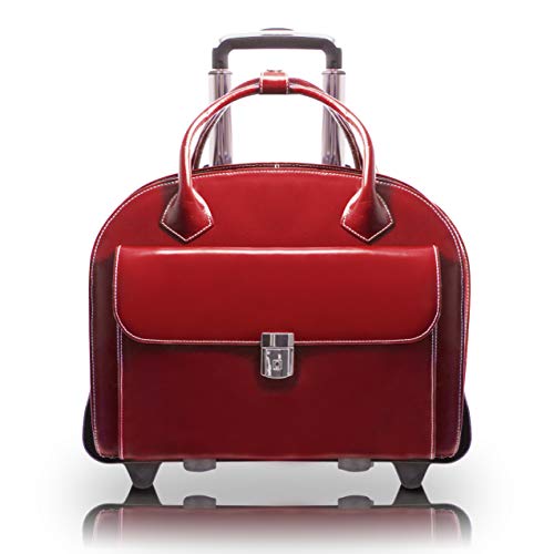 Red McKleinUSA W Series Leather Ladies' Laptop Briefcase