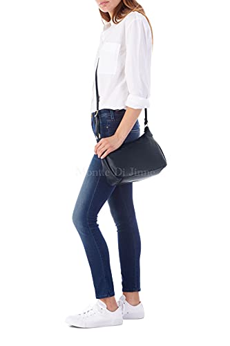 Soft Leather Italian Designer Cross Body Bag for Women (White)