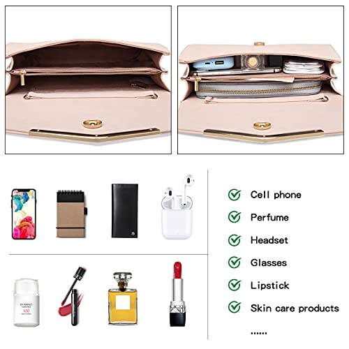 Elegant Miss Lulu Women's Crossbody Clutch for Parties