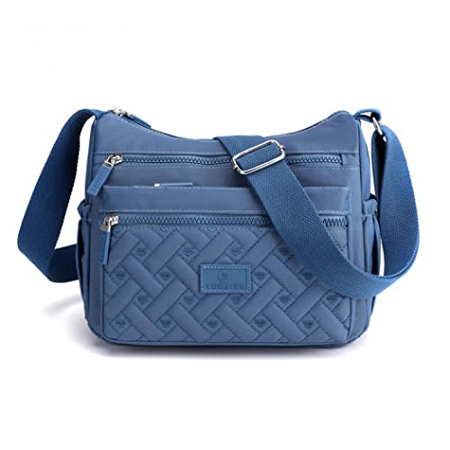 Milky Way Multifunctional Crossbody Handbag - Blue