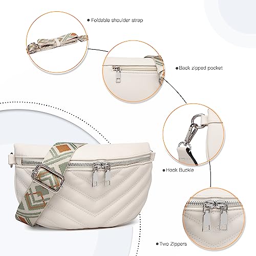 Miss Lulu Damen Designer Crossbody Handtasche - Verstellbarer Riemen