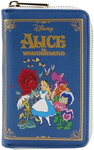 Loungefly Disney Aiw Alice Wallet - Classic Book Design