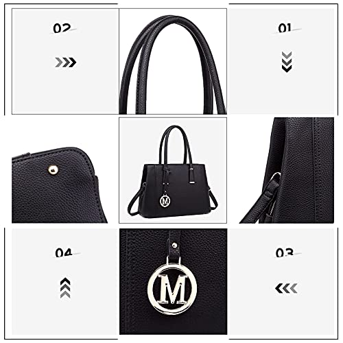 Miss Lulu Elegant Crossbody Handbag with Spacious Compartments