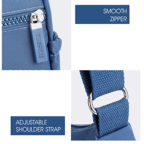 Milky Way Multifunctional Crossbody Handbag - Blue