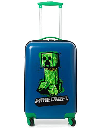Villain Creeper Cabin Suitcase: Minecraft Designer Handbag