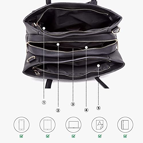 Miss Lulu Elegant Crossbody Handbag with Spacious Compartments