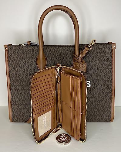 Michael Kors Mirella Logo Tote with Wallet & Purse Hook