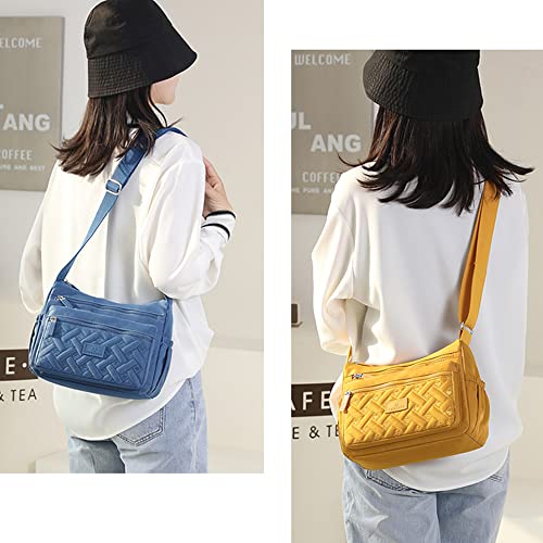 Milky Way Multifunctional Crossbody Handbag - Blue