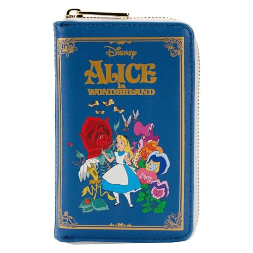 Loungefly Disney Aiw Alice Wallet - Classic Book Design