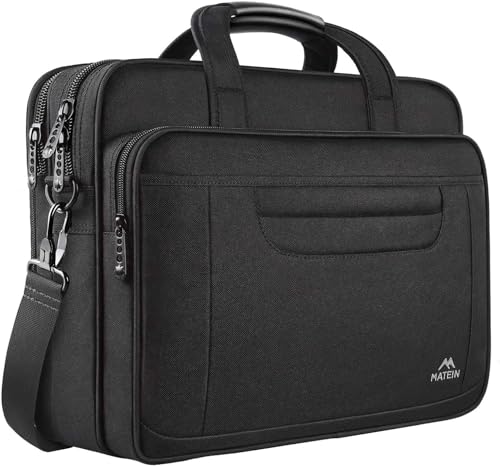 15.6 inch Black Designer Handbag in Nylon