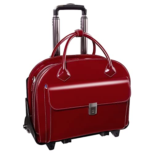 Red McKleinUSA W Series Leather Ladies' Laptop Briefcase