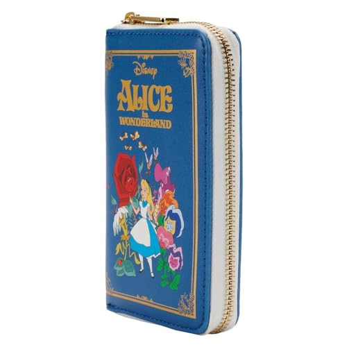 Loungefly Disney Aiw Alice Wallet - Classic Book Design