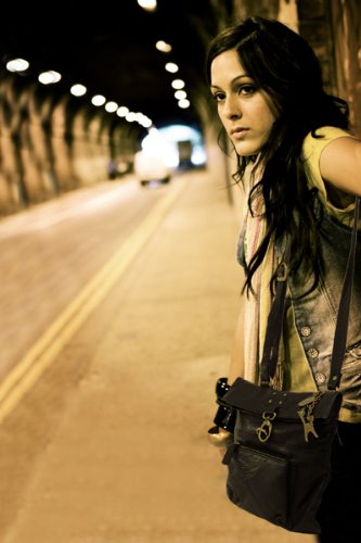 Dark Brown Leather Crossbody Bag - Adjustable Strap - Catwalk Collection