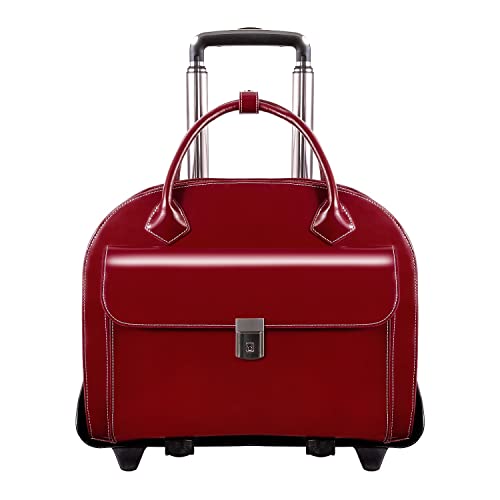 Red McKleinUSA W Series Leather Ladies' Laptop Briefcase