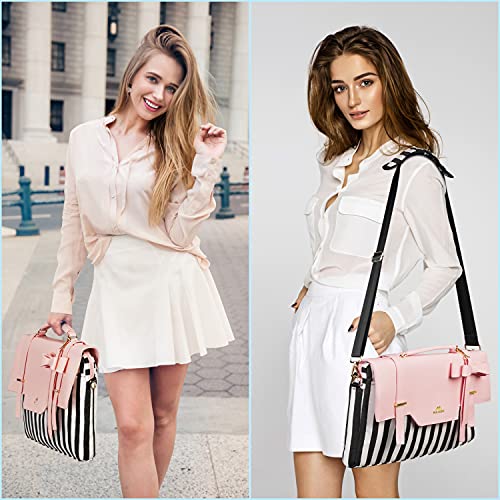 Cute Pink Designer Laptop Bag for Women