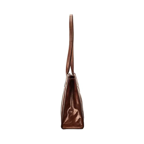 Maxwell Scott Personalized Leather Work Tote | The Rivara