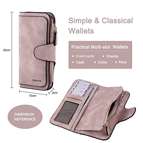 LHHMZ Designer Women's Bifold Clutch Card Wallet