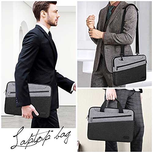 Lubardy Laptop Bag: Stylish and Waterproof Shoulder Messenger