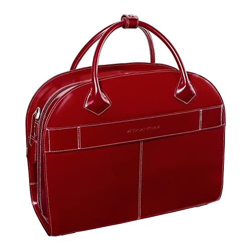 Red McKleinUSA W Series Leather Ladies' Laptop Briefcase