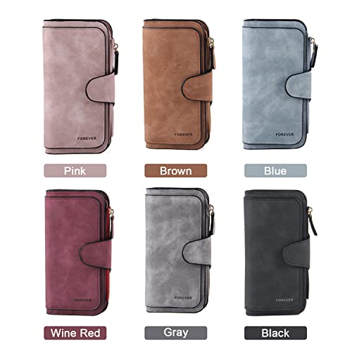LHHMZ Designer Women's Bifold Clutch Card Wallet