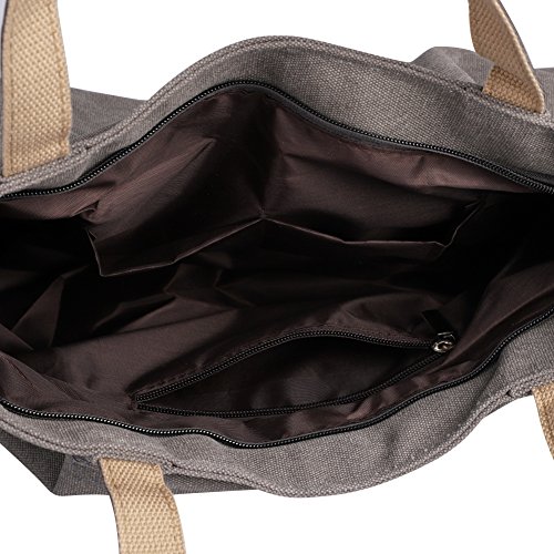 Canvas Designer Tote Bag: Chic & Spacious Handbag